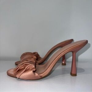 LPA Augustine Blush Heeled Mules